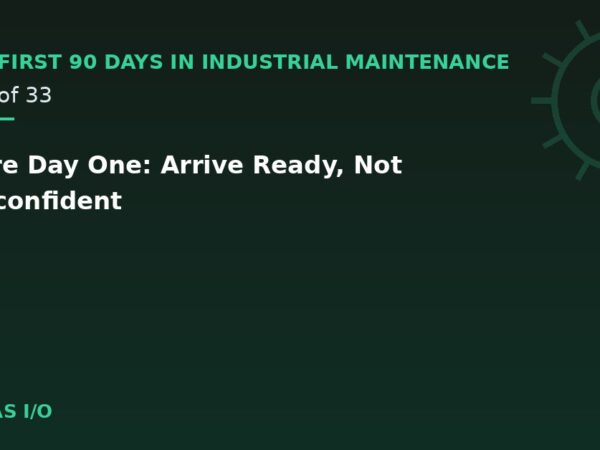 Before Day One: Arrive Ready, Not Overconfident