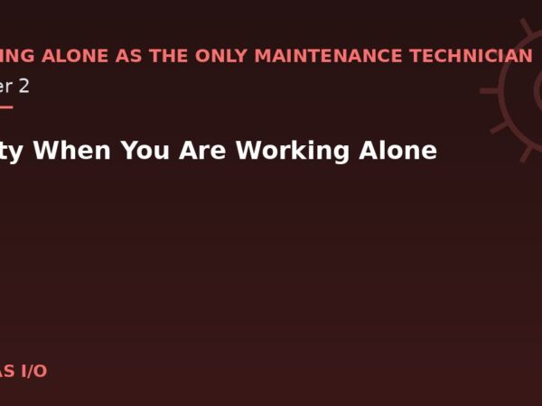 Safety When You Are Working Alone
