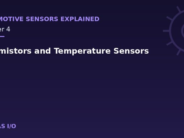 Thermistors and Temperature Sensors
