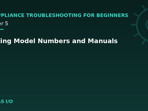 Reading Model Numbers and Manuals