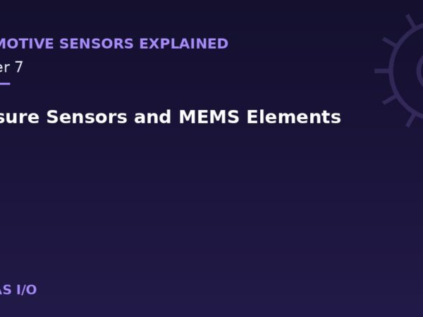 Pressure Sensors and MEMS Elements