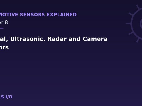 Optical, Ultrasonic, Radar and Camera Sensors