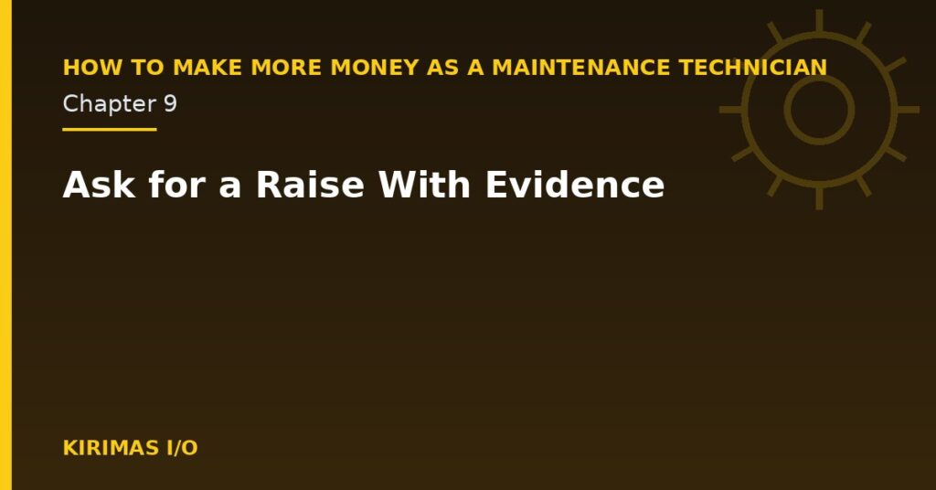 Ask for a Raise With Evidence