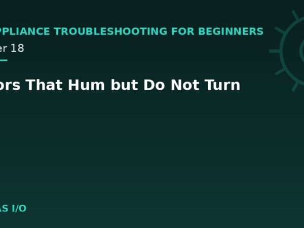 Motors That Hum but Do Not Turn