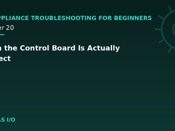 When the Control Board Is Actually Suspect