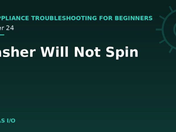 Washer Will Not Spin