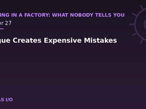 Fatigue Creates Expensive Mistakes