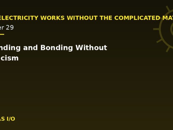 Grounding and Bonding Without Mysticism