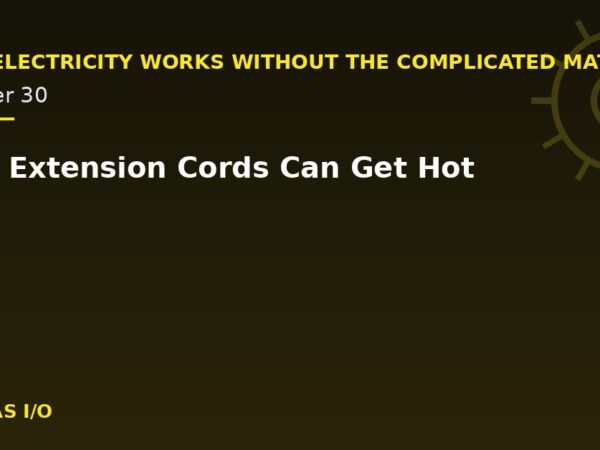 Why Extension Cords Can Get Hot