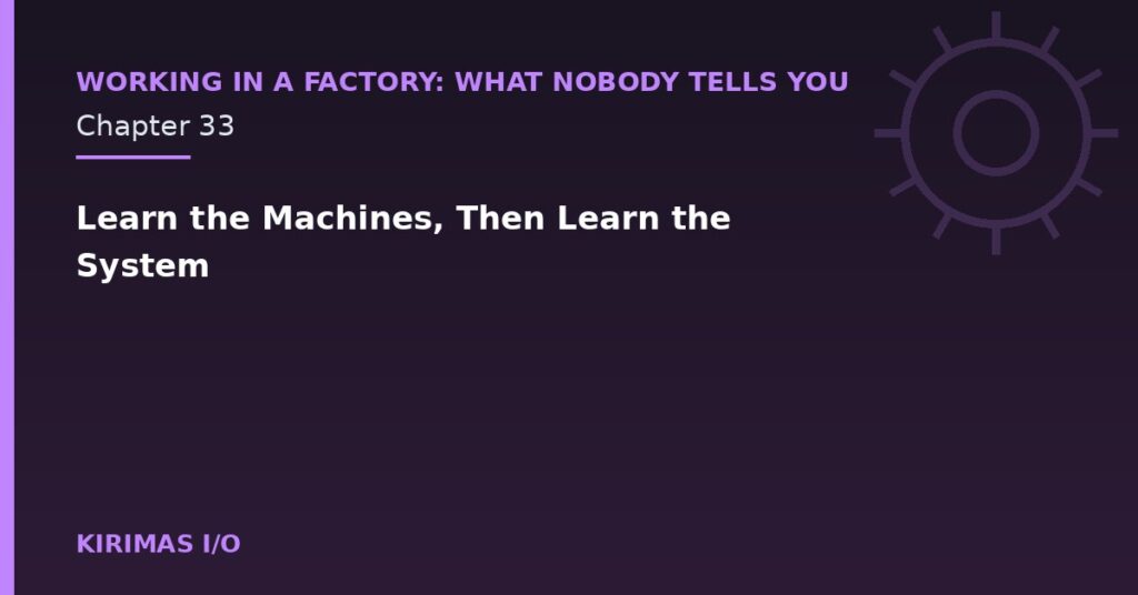 Learn the Machines, Then Learn the System
