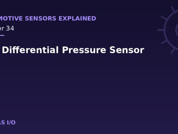 DPF Differential Pressure Sensor