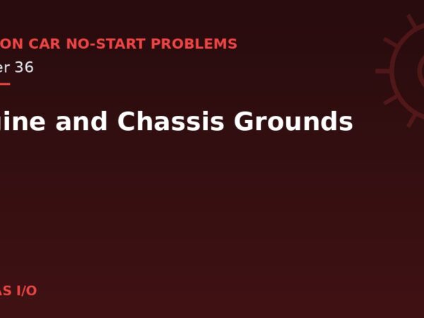 Engine and Chassis Grounds