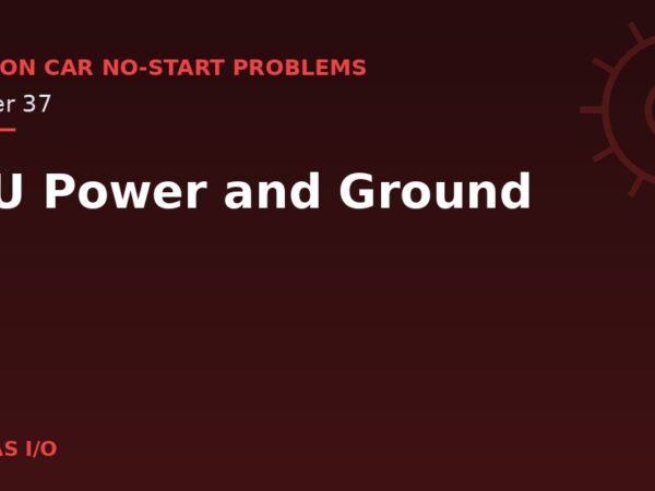 ECU Power and Ground