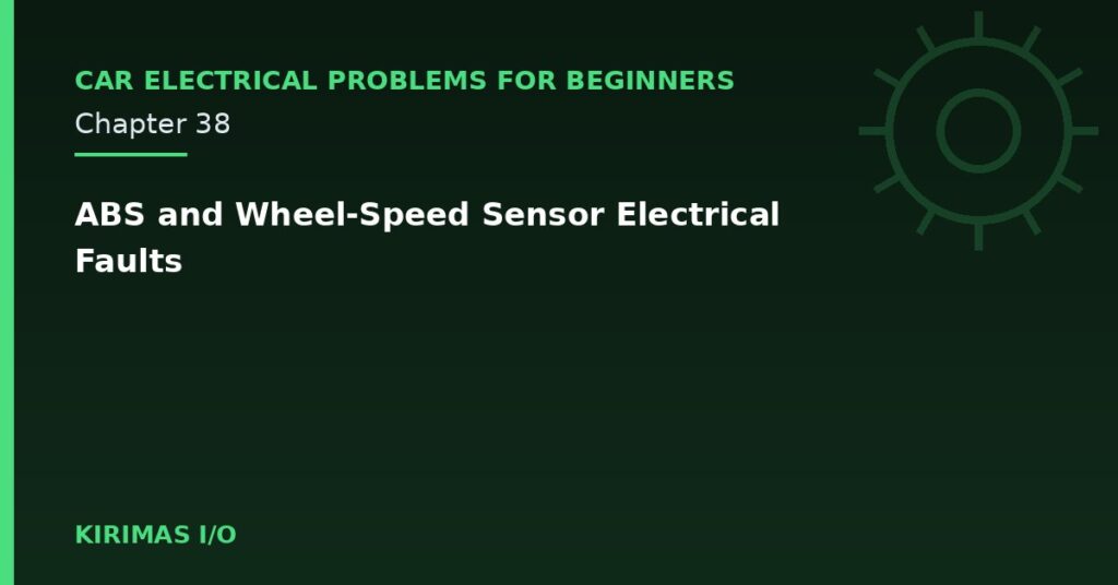 ABS and Wheel-Speed Sensor Electrical Faults