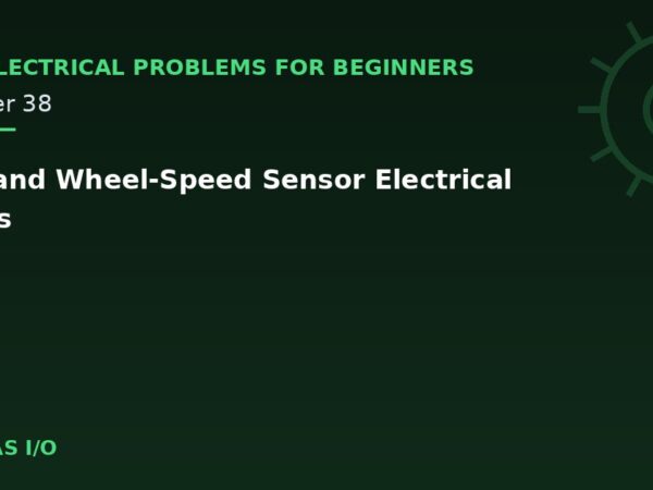 ABS and Wheel-Speed Sensor Electrical Faults