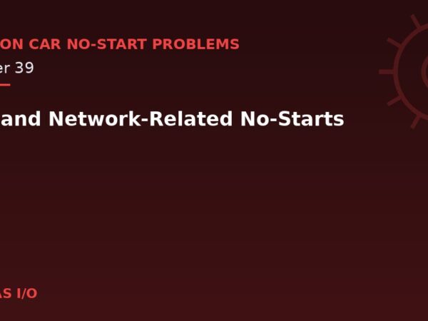CAN and Network-Related No-Starts
