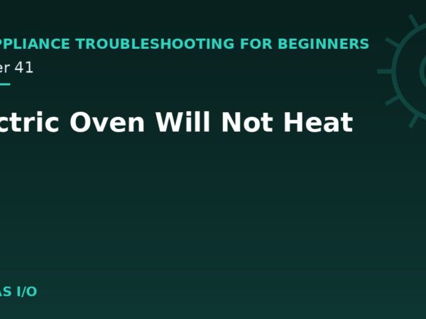 Electric Oven Will Not Heat