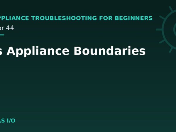 Gas Appliance Boundaries