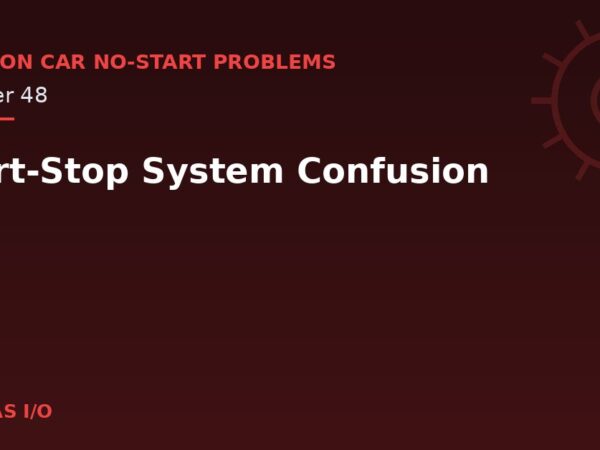 Start-Stop System Confusion