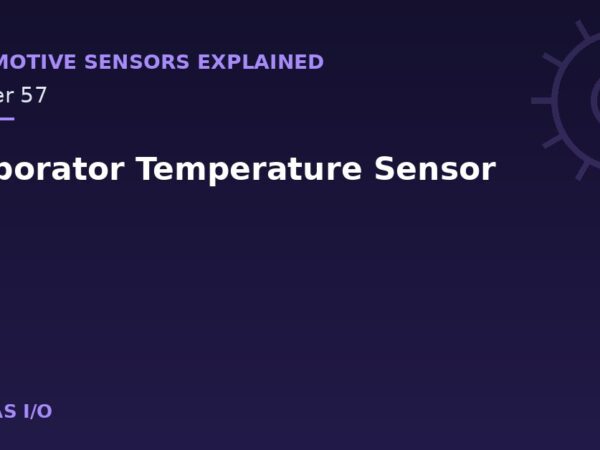 Evaporator Temperature Sensor