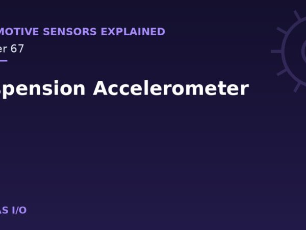 Suspension Accelerometer