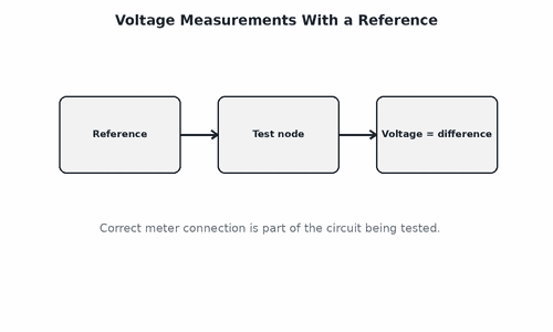 Voltage Measurements With a Reference