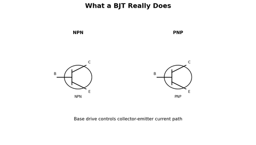 What a BJT Really Does