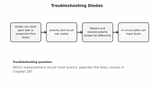 Troubleshooting Diodes