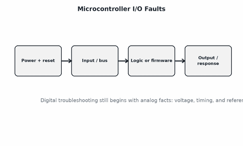 Microcontroller I/O Faults