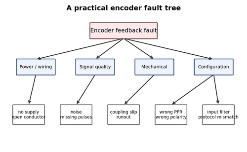 Random Drive Encoder Alarm