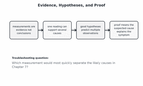 Evidence, Hypotheses, and Proof